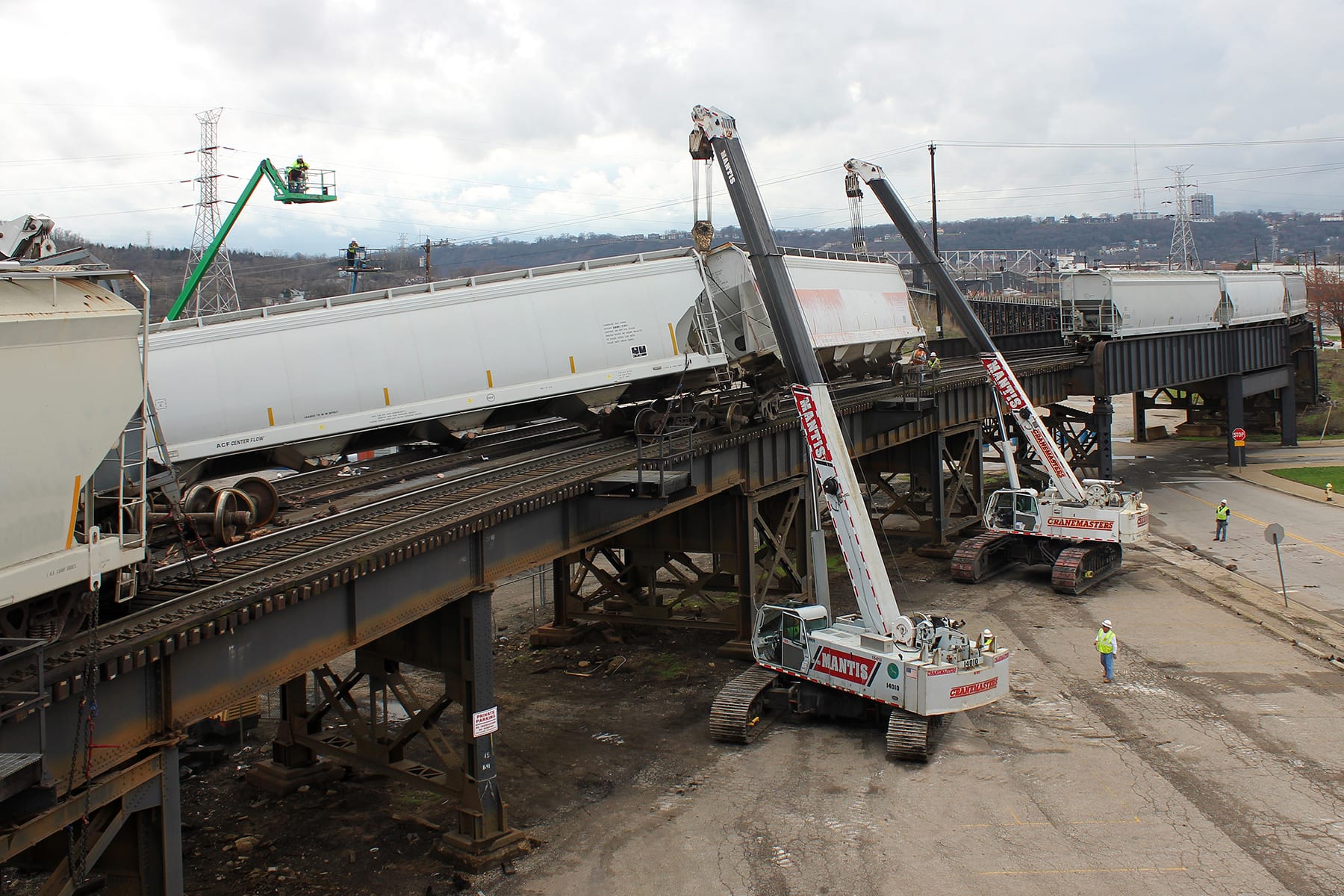 Emergency Derailment | Railroad Service & Derailment Recovery